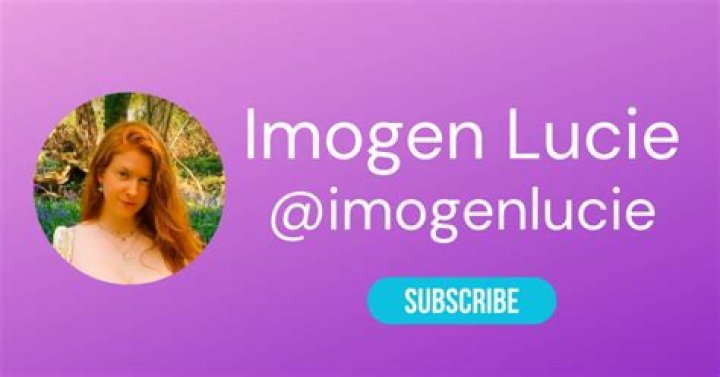 Imogen Lucie OnlyFans: Find Her Content & Links Now!