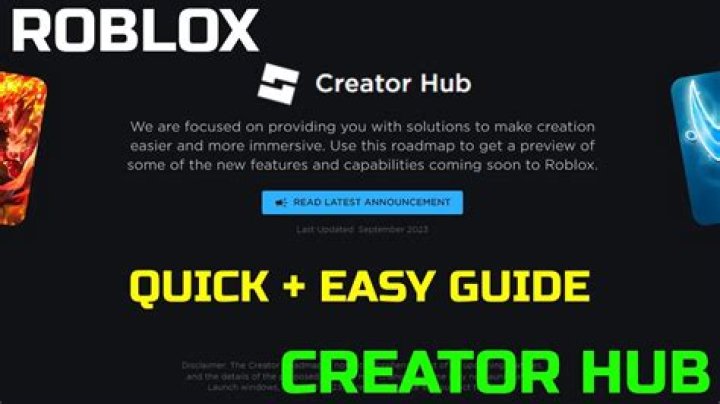 Roblox Creator Hub Guide: Build, Publish & Grow Your Games!