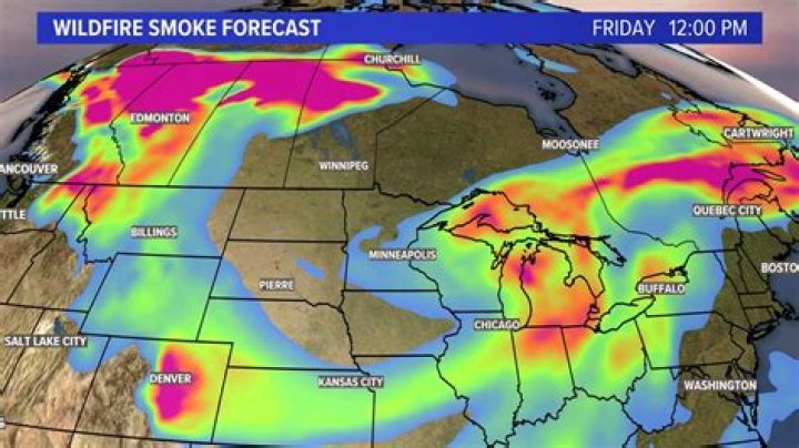 Wildfire Smoke Map: Track Plumes & Air Quality in the US